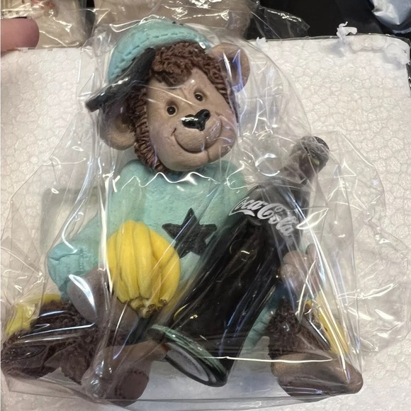 COCA-COLA 🐵 Monkey "Bottle Buddies" FIGURINE! 2000 Issue! Brand New In Box! - Picture 13 of 16
